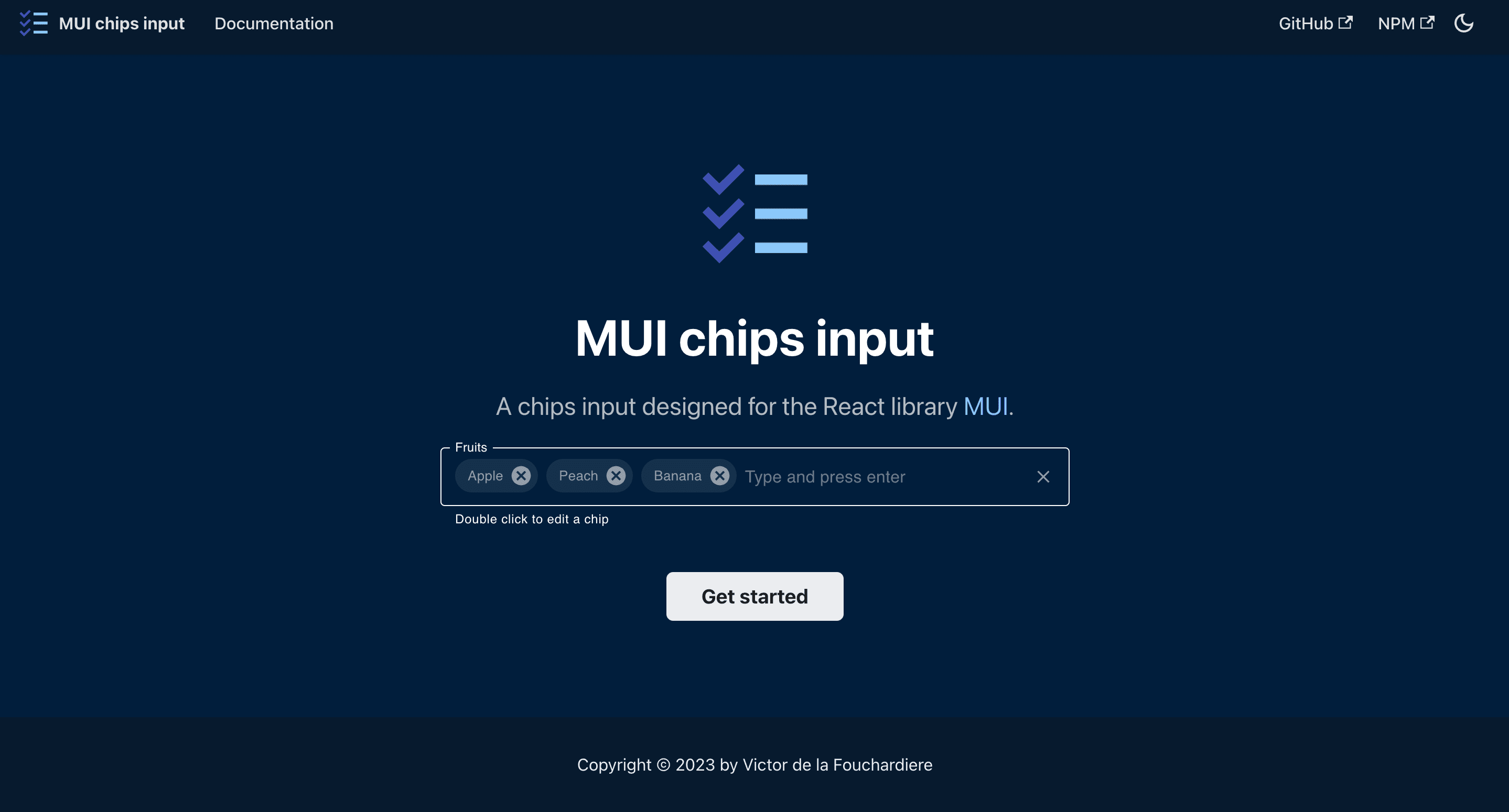 MUI Chips Input